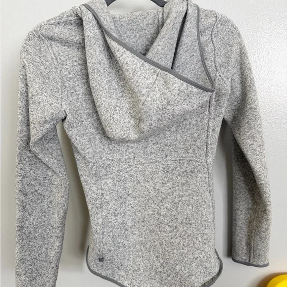 Lululemon Fleece 1/4 zip Battleship Hoodie - Picture 2 of 4